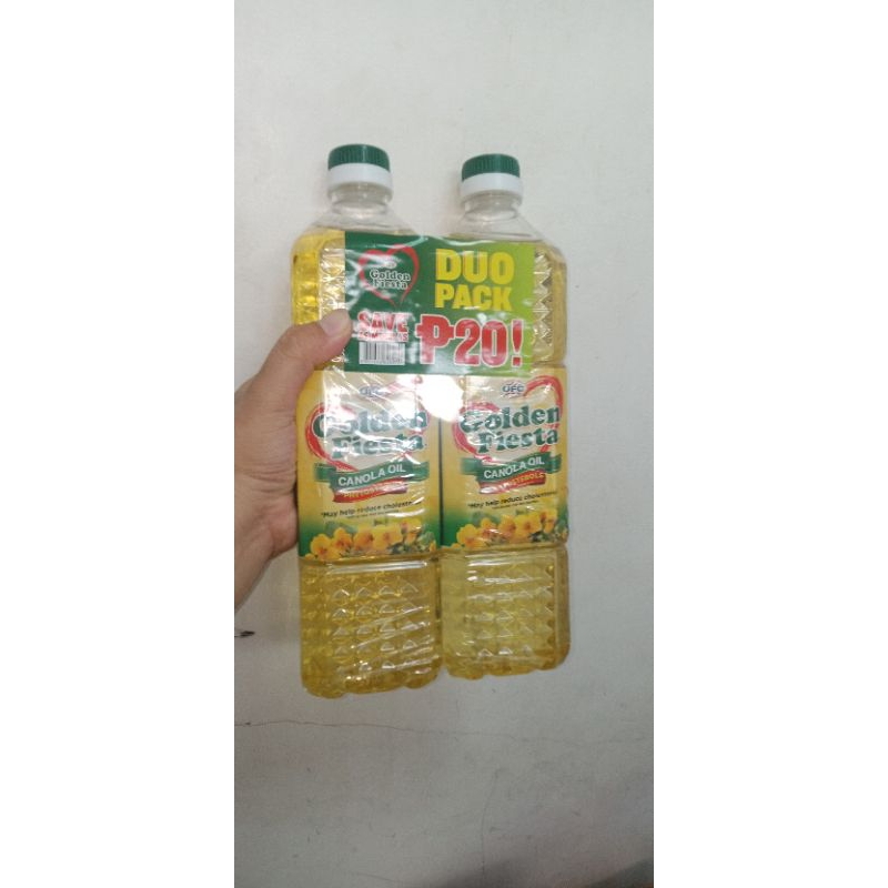 canola cooking oil ufc golden fiesta 1L x 2 Shopee Philippines
