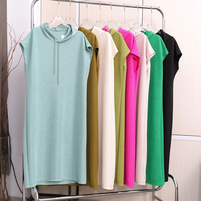 RRX Sleeveless hoodie Maxi Dress7179 Shopee Philippines