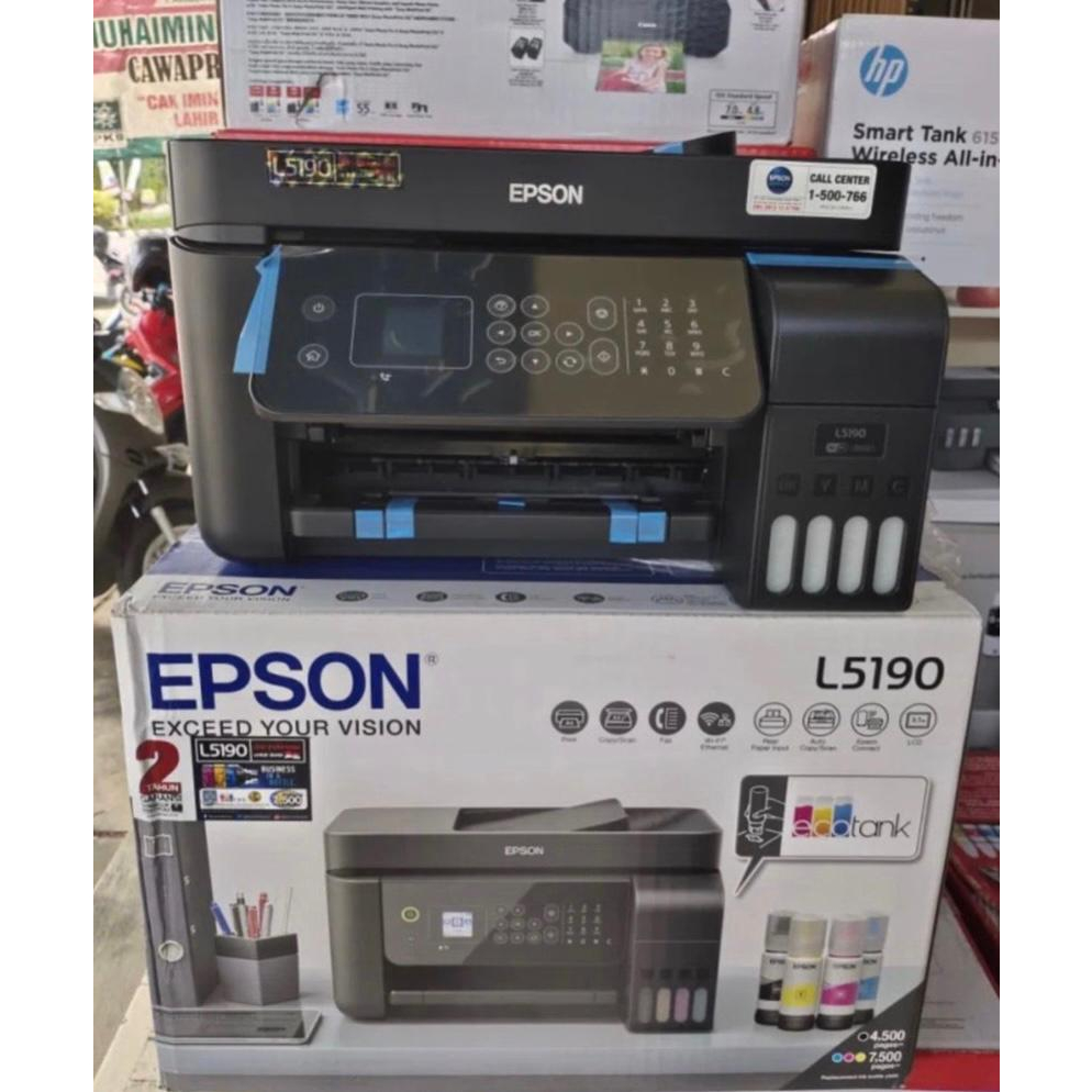 Epson L5190 Ecotank 3 IN 1 Bluetooth Wifi Wireless Scanner Ink Tank