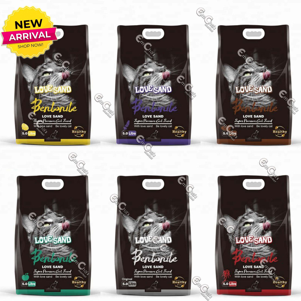 Bentonite 5 Liters Extreme Smelly Scent (4.1kg) Premium Cat Poop Sand