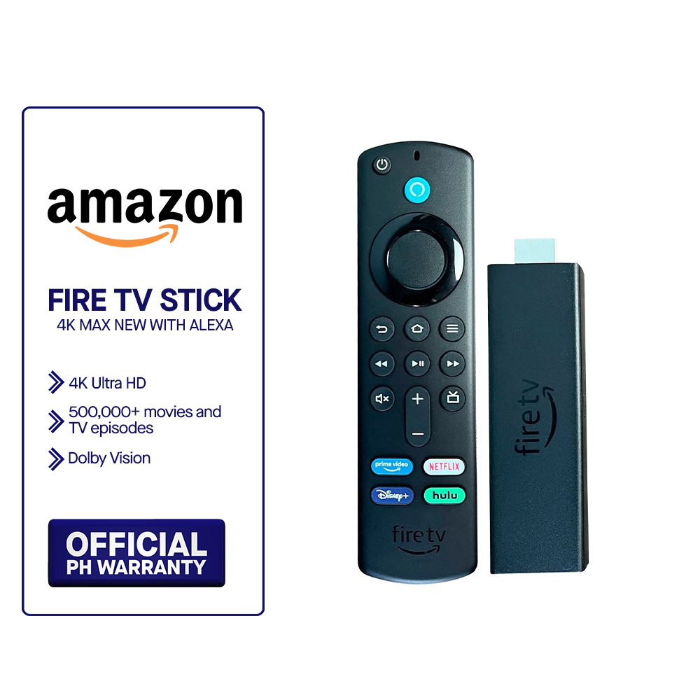Amazon Fire TV Stick 4K Max NEW with Alexa Voice Remote Streaming Media ...
