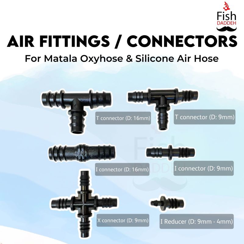 Oxyhose Matala Hose Oxyring Air Diffuser Connector Fitting 9mm | 16mm ...