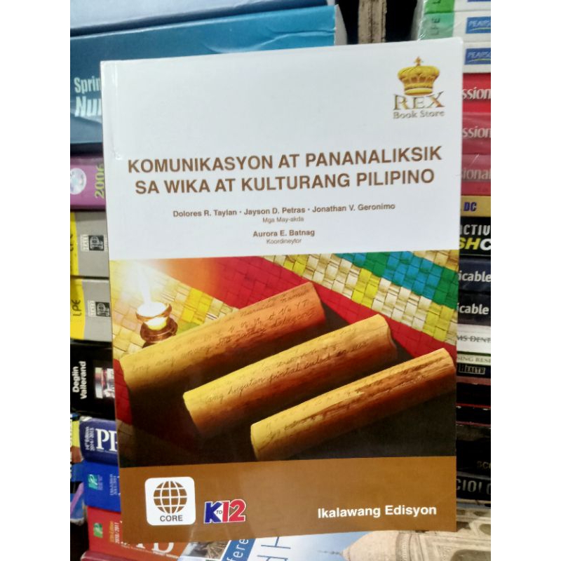 KOMUNIKASYON At PANANALIKSIK Sa WIKA AT KULTURANG PILIPINO(SLIGHTLY ...