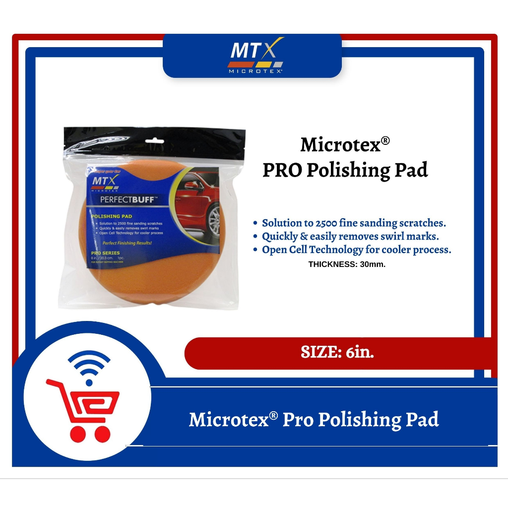 Microtex MTX® PerfectBUFF™ PRO Polishing Pad | Shopee Philippines