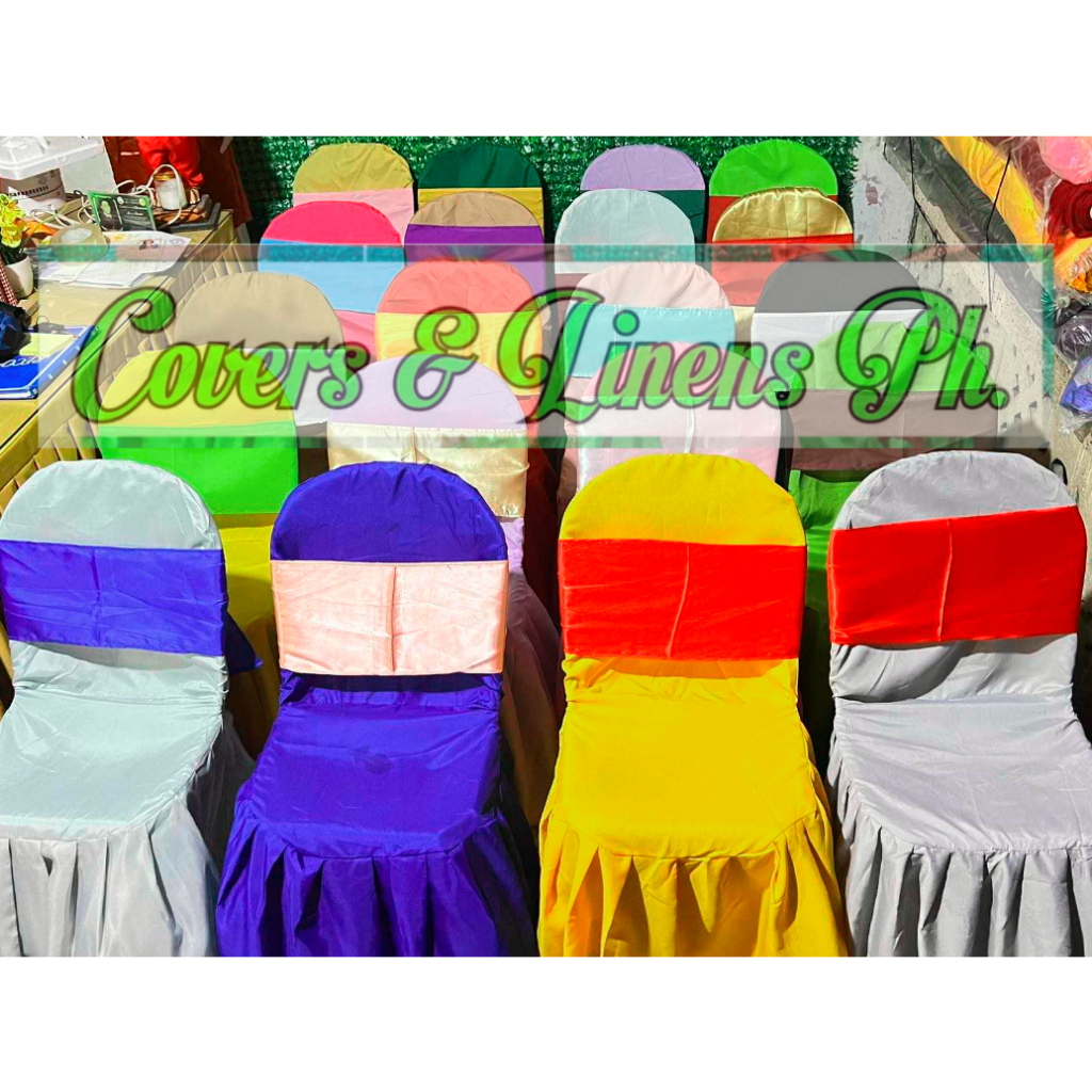 Geena Monoblock Chair Covers Shopee Philippines