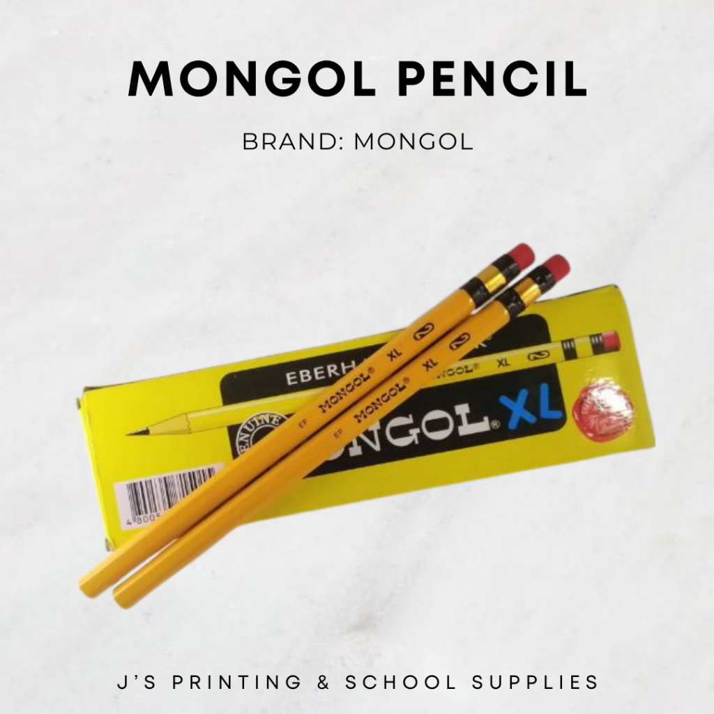 Mongol Pencils (#1, #2 and XL) | Shopee Philippines