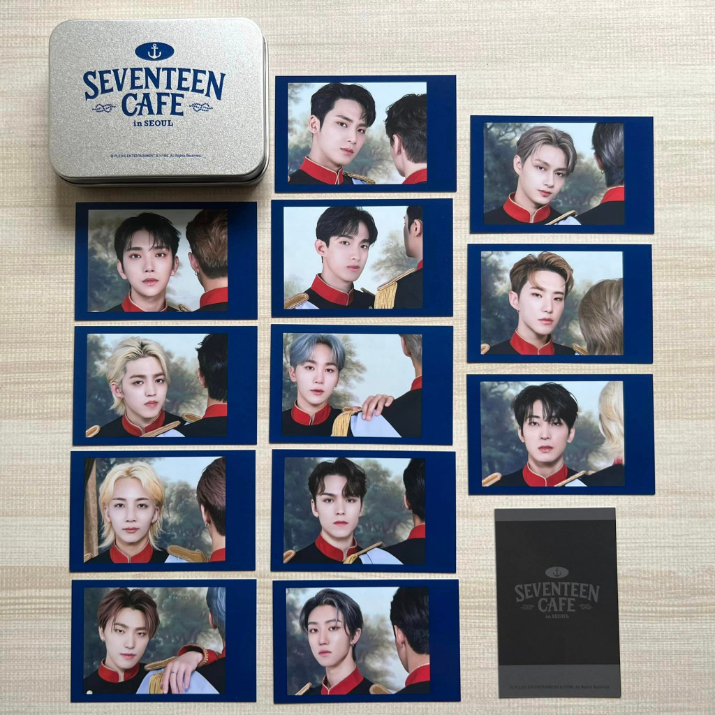 SEVENTEEN CAFE in Seoul Instant Photo Set Tingi | Shopee Philippines