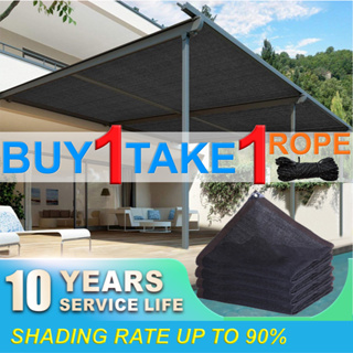 Shade Net Awning, Light Durable Shadow Mesh, 85% Shading Rate, Garden  Sunscreen Net Black Shade Sails Fabric Patio Plant UV Protection Balcony  Roof