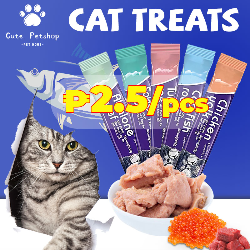 2.5/pcs Cat Treats Cat Wet Food Pet Treat Cat Snacks Kitty Treats Cat