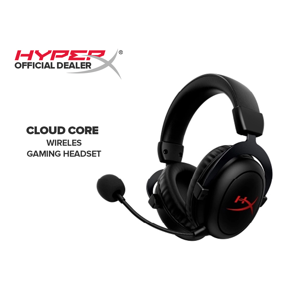 HyperX Cloud Core Wireless Gaming Headset + DTS Headphone X Shopee Philippines