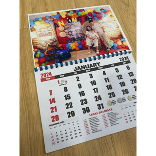 2025 PERSONALIZED CALENDAR | With Ring Bind | WITH PHILIPPINE HOLIDAY ...