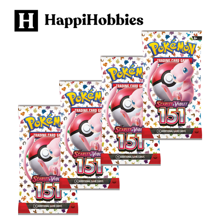 Pokémon TCG Scarlet And Violet - 151 Booster Packs (1 Pack) | Shopee ...