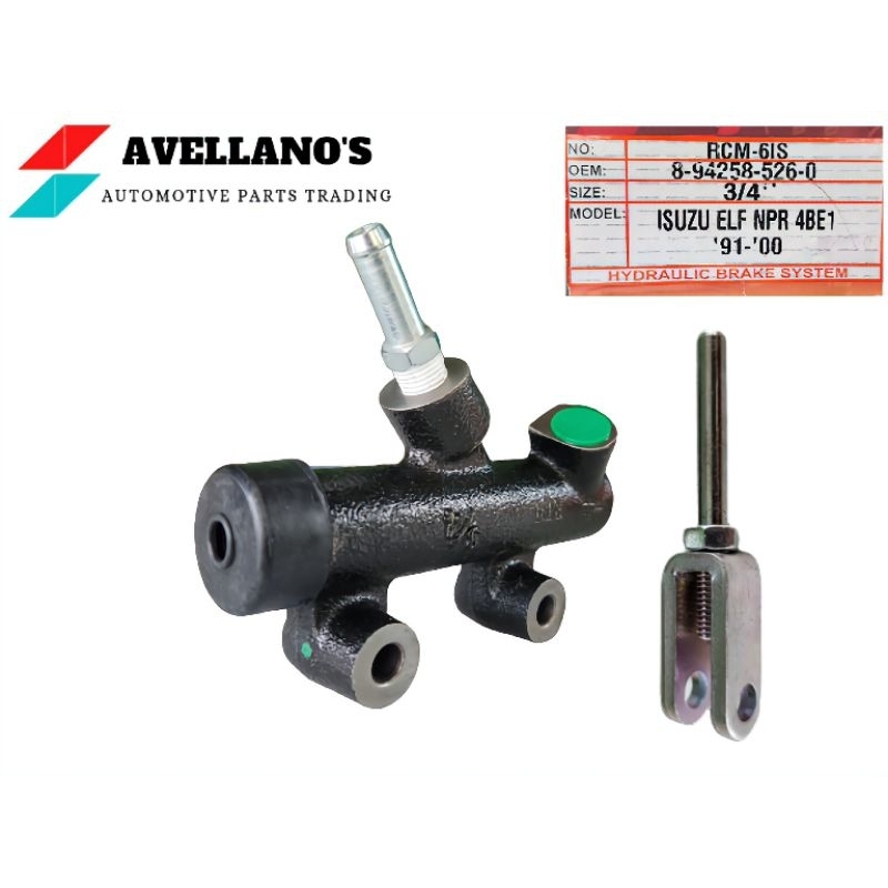 REDLINE CLUTCH MASTER ASSEMBLY FOR ISUZU ELF NPR 4BE1 1991UP Shopee