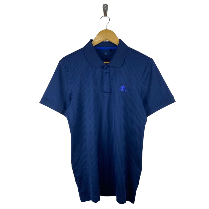 Adidas Tennis Climalite Polo Shirt (Dark Blue) | Shopee Philippines