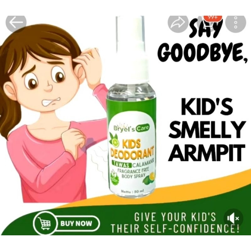 KID'S DEODORANT (TAWAS CALAMANSI Deo Spray for teens and kids) Shopee