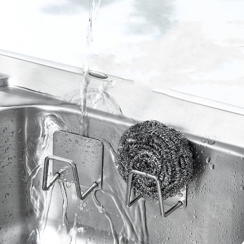 304 stainless steel sponge frame kitchen non perforated sink steel wire ...