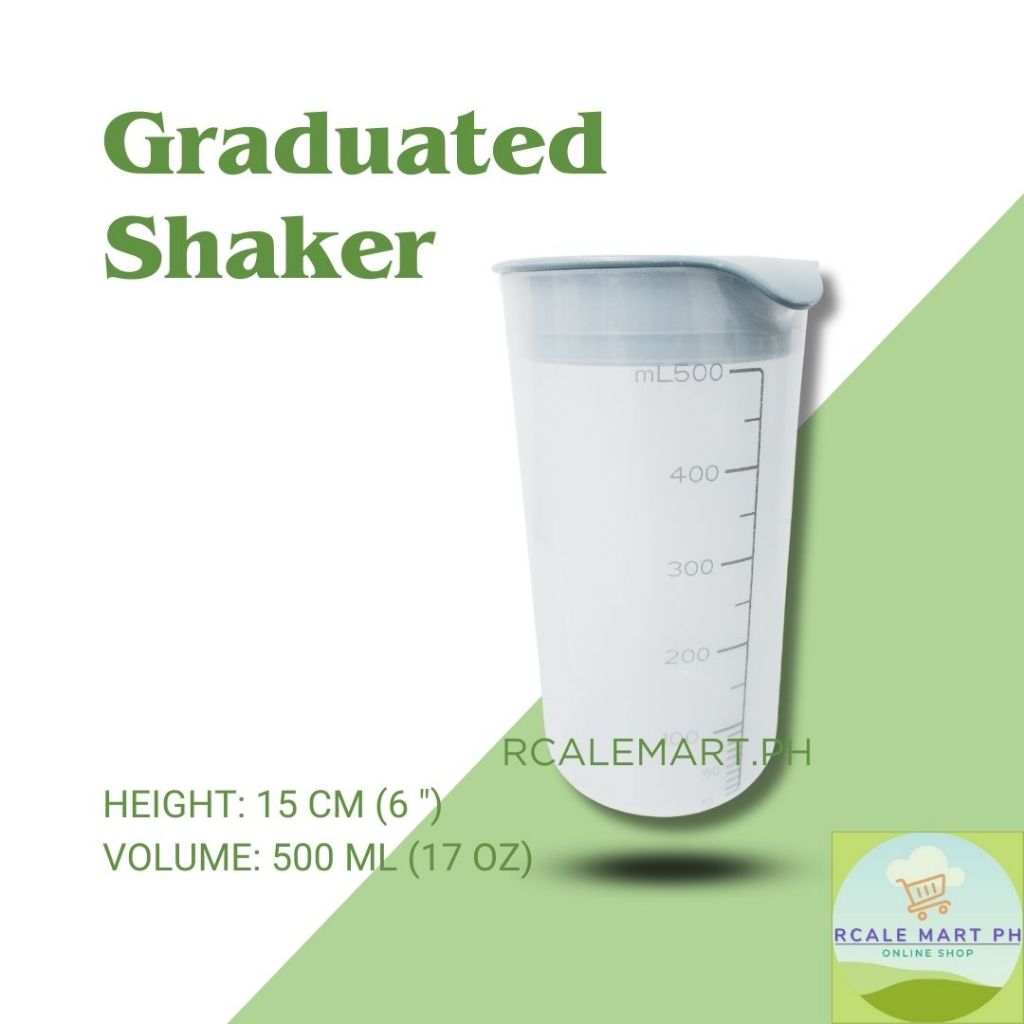 ORIGINAL STANDARDMÅTT Shaker, Graduated, 17 oz (500 ml) | Shopee ...