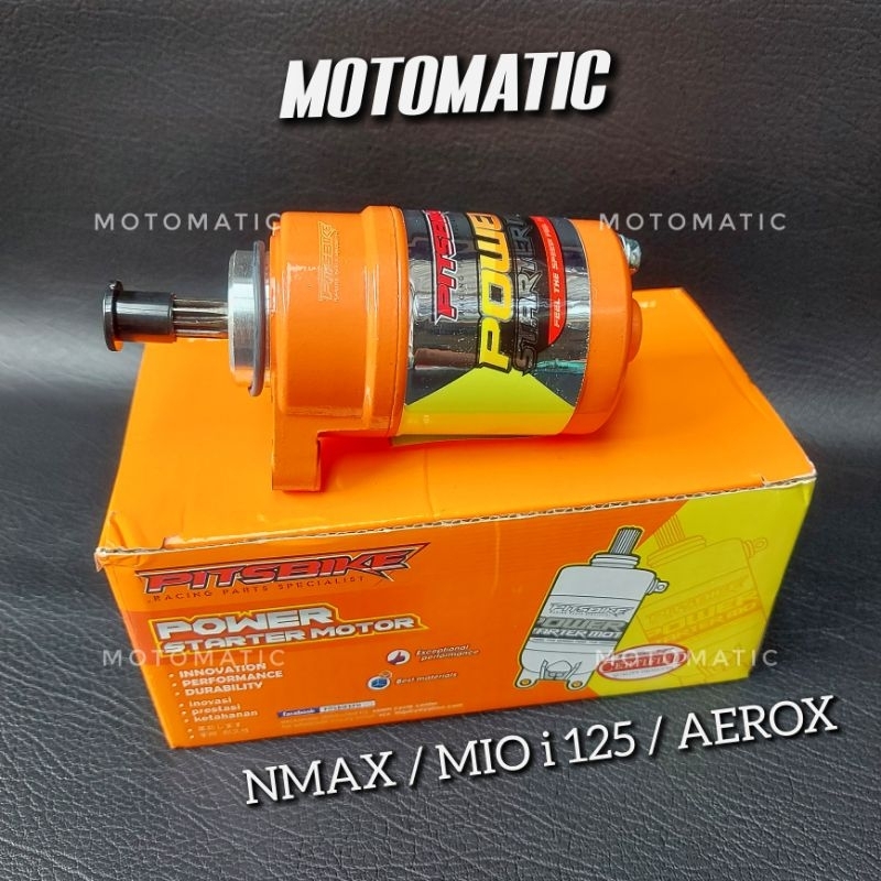 NMAX V1 / MIO i 125 M3 / AEROX Pitsbike Starter Motor (HEAVYDUTY