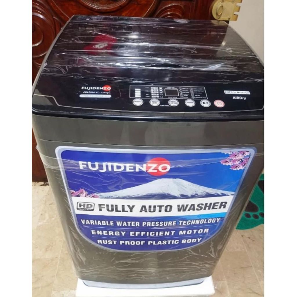 Fujidenzo 10.5kg HD premium inverter fully automatic washing machine IJWA 1050 VT03 Shopee