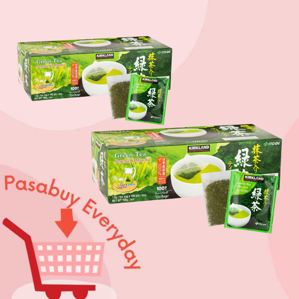 Kirkland Signature Japanese Green Tea 100ct Shopee Philippines