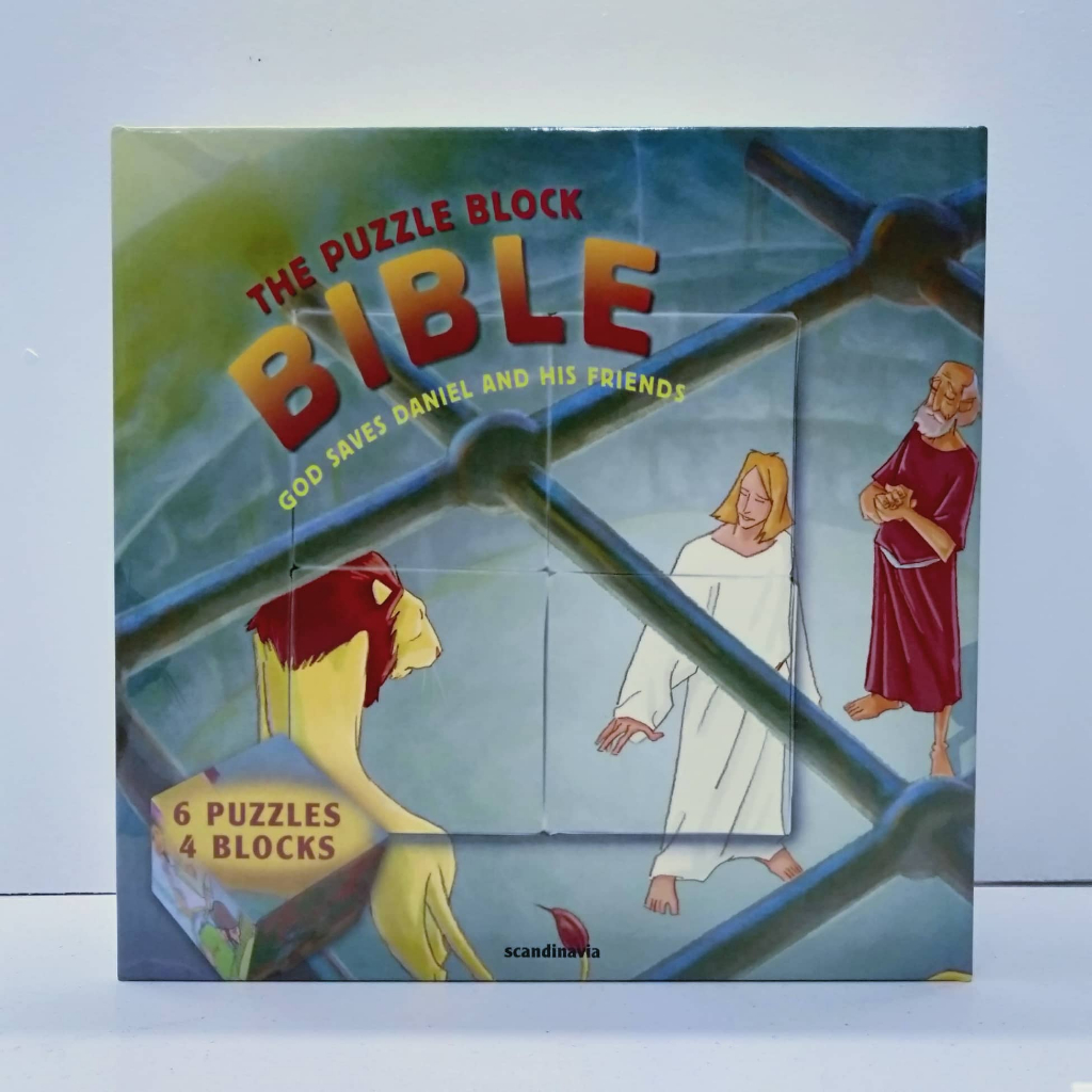 Bible Games for Kids God Saves Daniel and His Friends (Puzzle Block ...