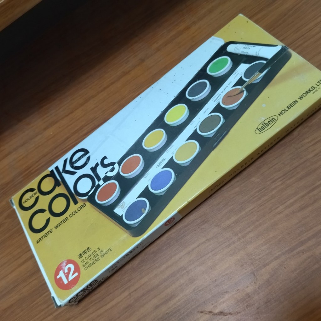 12 Holbein Artist's Water Colors Cake Colors | Shopee Philippines