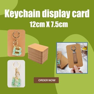 100pcs Jewelry Display Card Necklace Keychain Display Card Jewelry ...