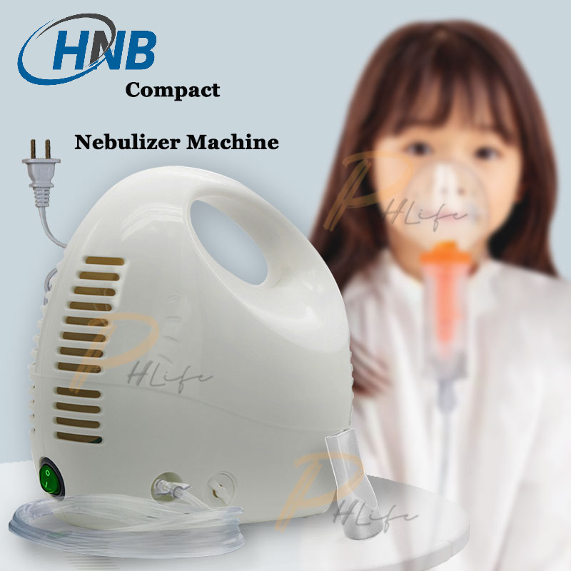 HNB Compact Nebulizer Machine For Asthma Inhaler Heavy Duty Compressor