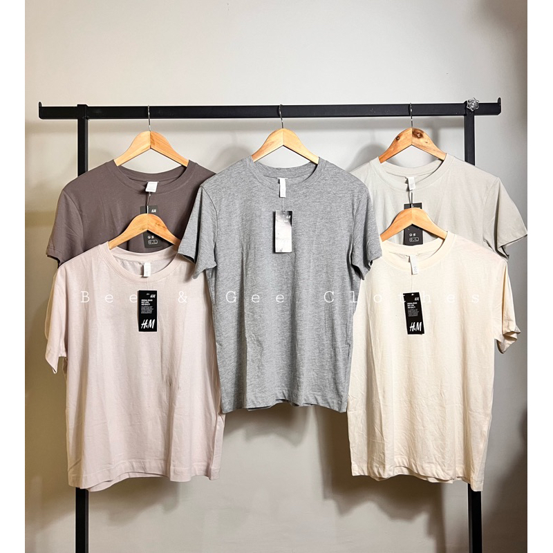 H & M Basic Cotton TShirt (LXXL) Shopee Philippines