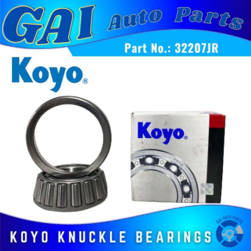 Genuine Koyo Tapered Roller Knuckle Bearings 32207JR High quality ...