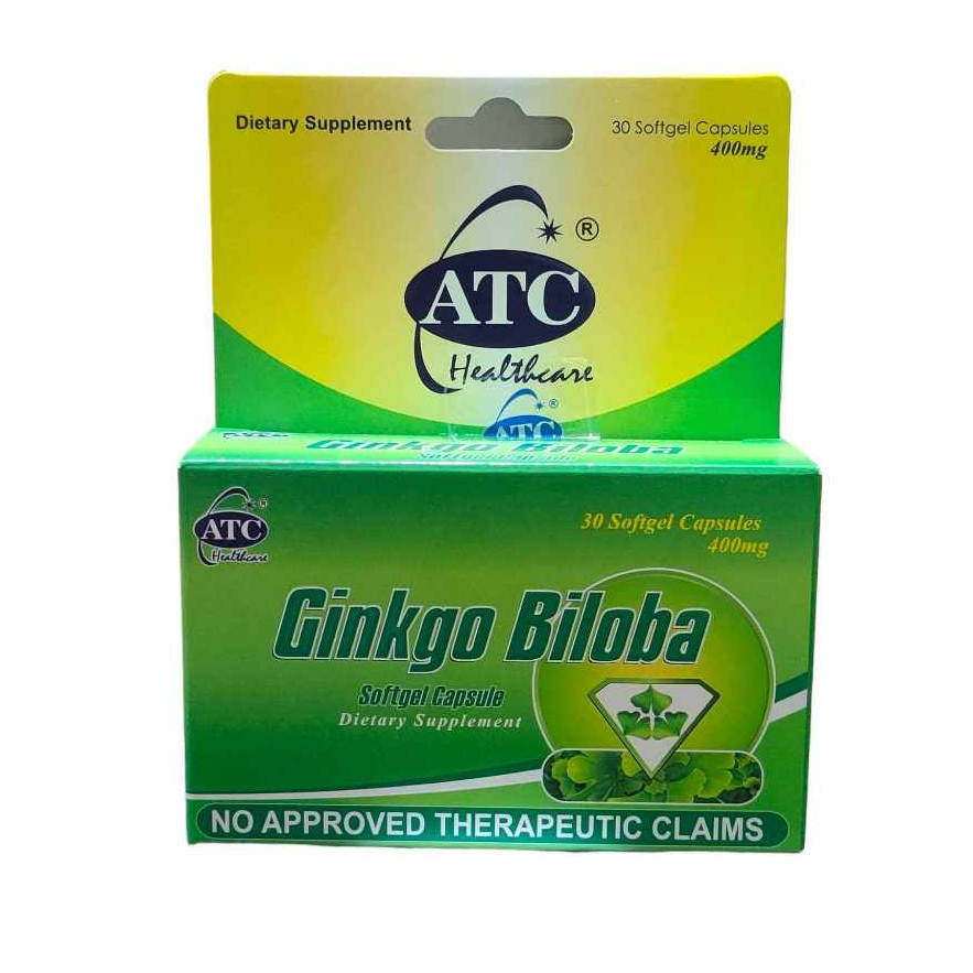 Atc Healthcare Ginkgo Biloba – Gingkgo biloba 40mg 1 Tablet ...