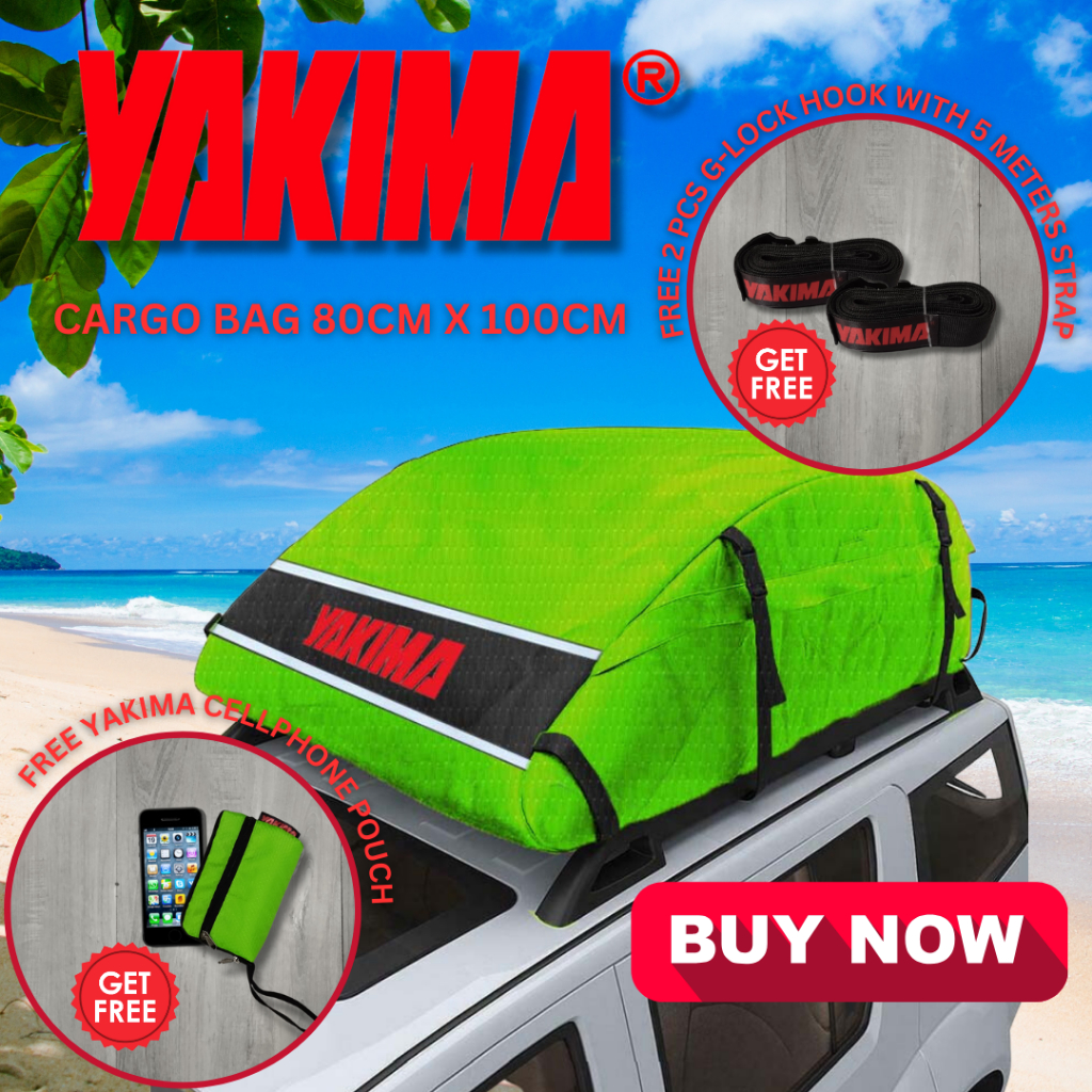 Yakima Cargo Bag 100 cm x 80 cm Top Roof Rack Bag Carrier Bag in roof