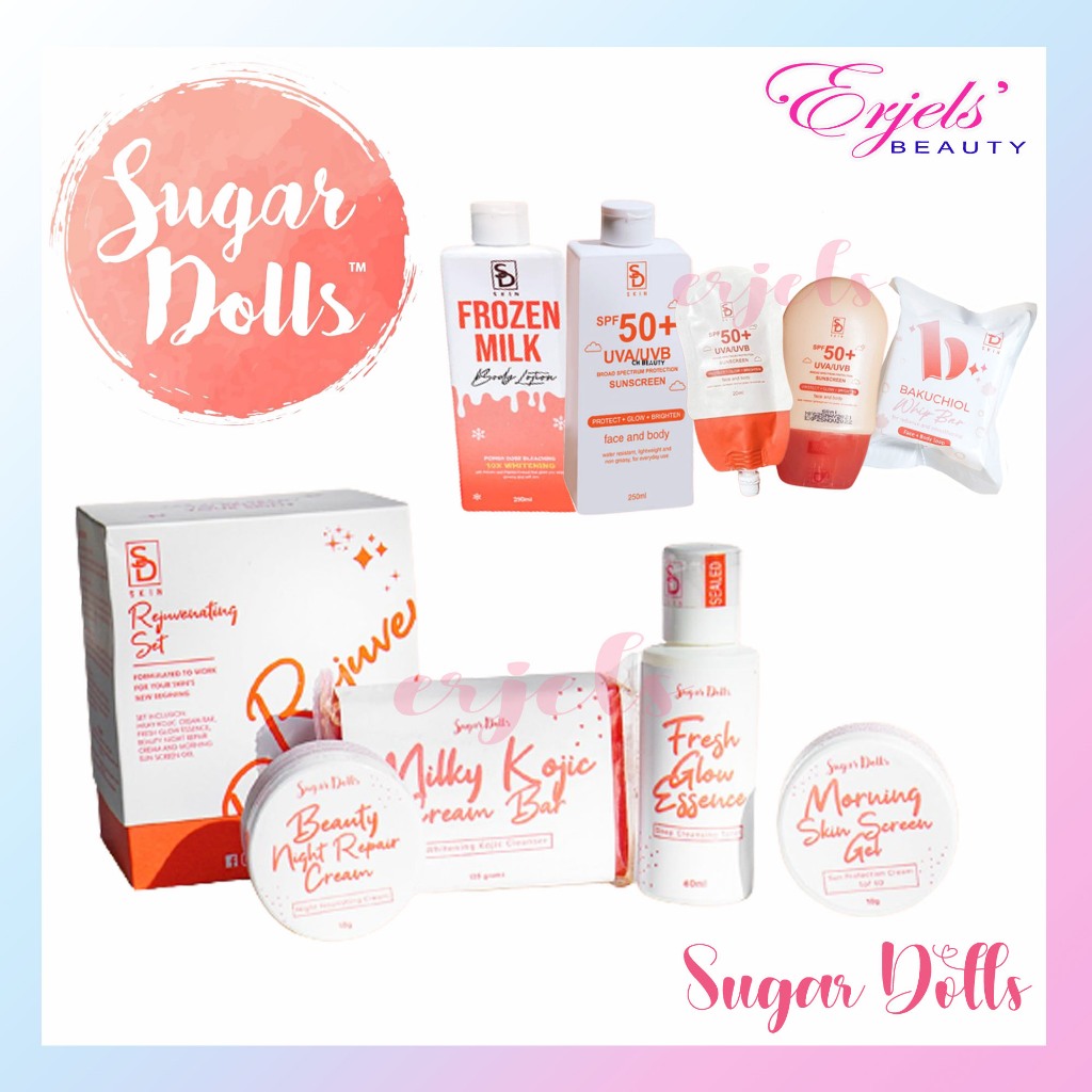 Sugar Dolls Rejuvenating Set Sunscreens Lotion Fragrances Shopee