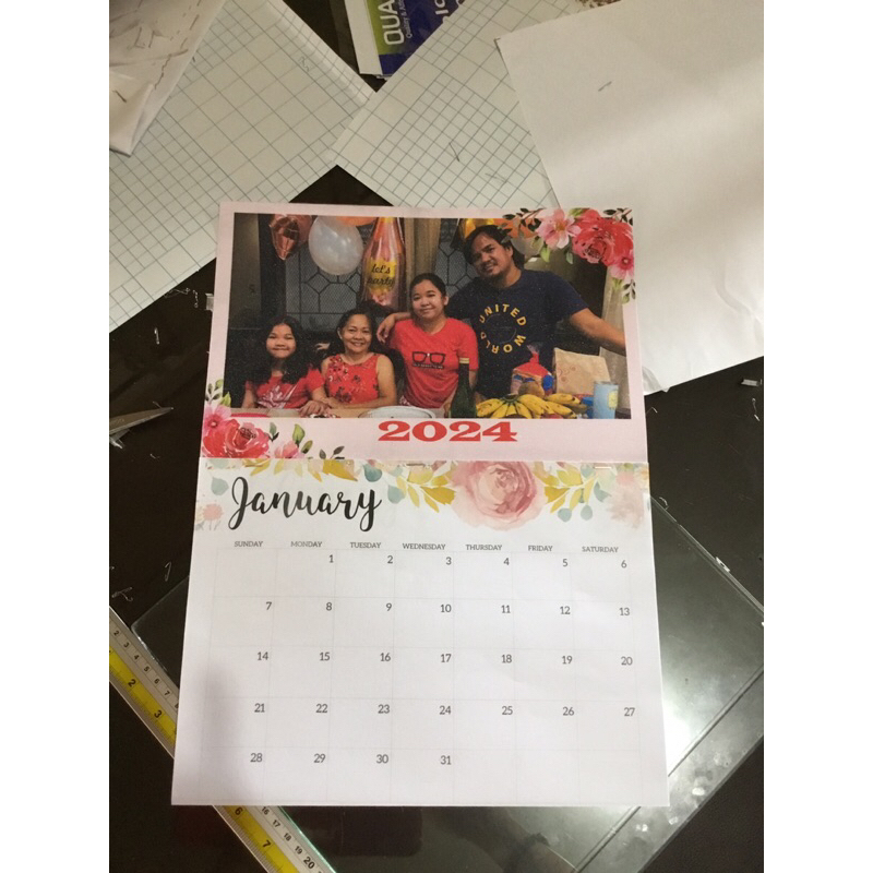 Customize 2024 calendar Shopee Philippines