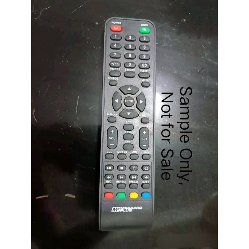 Megapro Plus Remote, Replacement Remote for Megapro Plus TV | Shopee ...