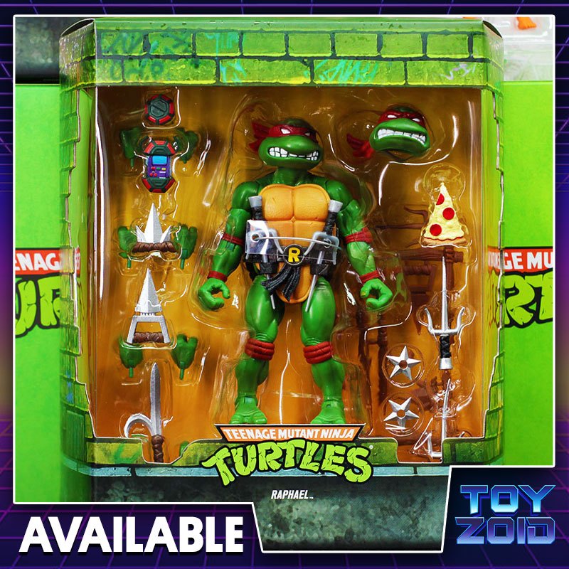 Teenage Mutant Ninja Turtles Ultimates Raphael Version 2 V2 TMNT Super7 ...