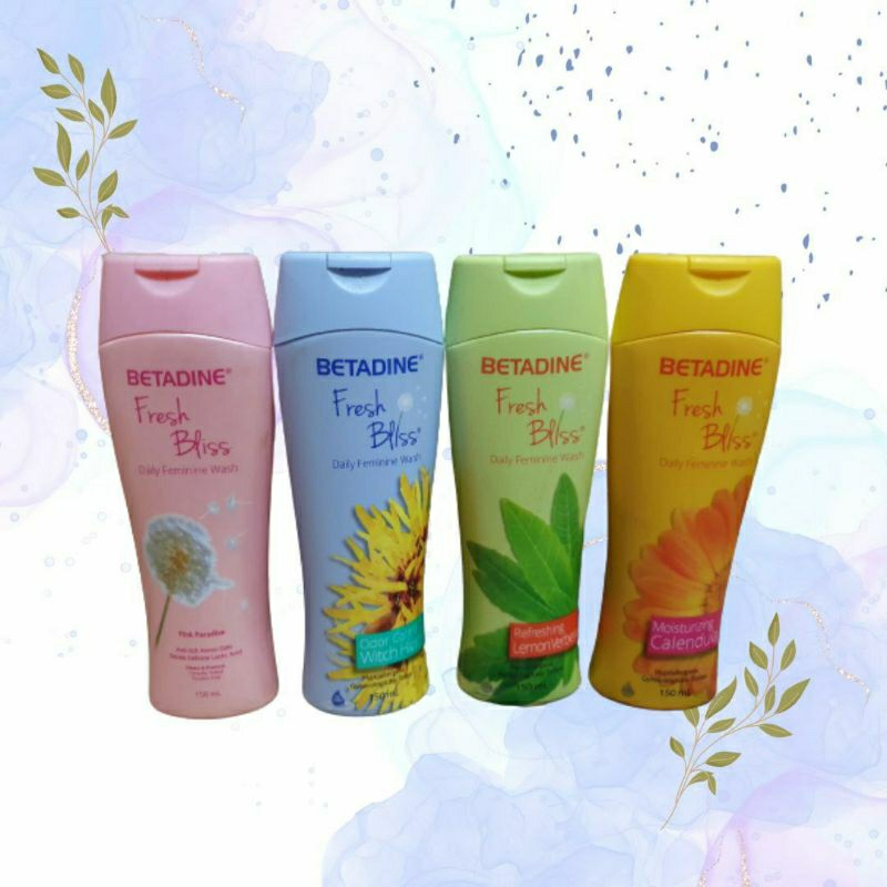 Betadine Fresh Bliss Feminine Wash 150ml Shopee Philippines