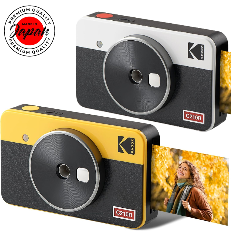 KODAK Mini Shot 2 Retro 4PASS 2-in-1 Instant Camera and Photo