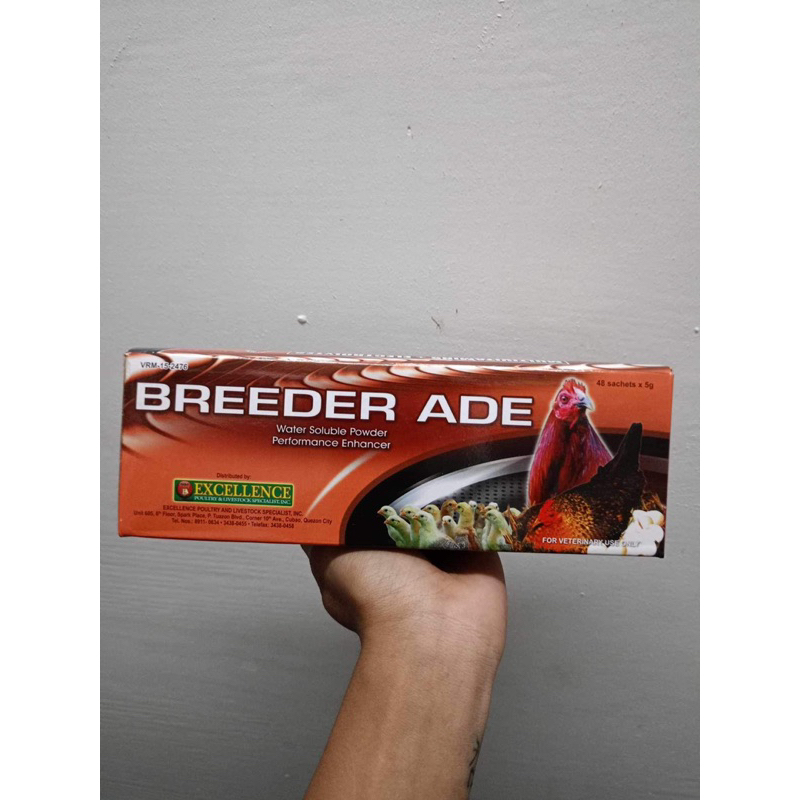 EXCELLENCE BREEDER ADE POWDER FOR GAMEFOWL 5GRAMS (1 BOX/48 SACHETS