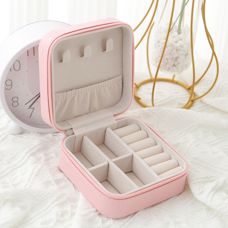 G7C Small Jewelry Organizer Box Travel Jewelry Case with Zipper Great Gifts Shopee Philippines