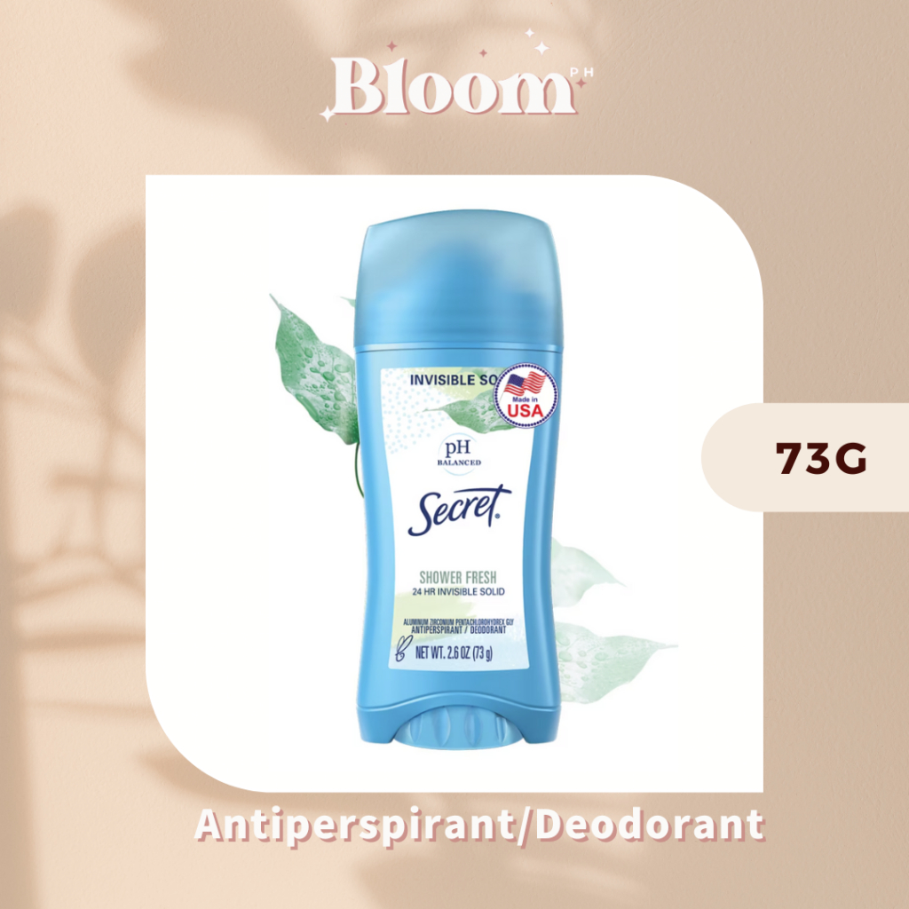 pH Balanced Antiperspirant/Deodorant Invisible Solid Shower Fresh 73g