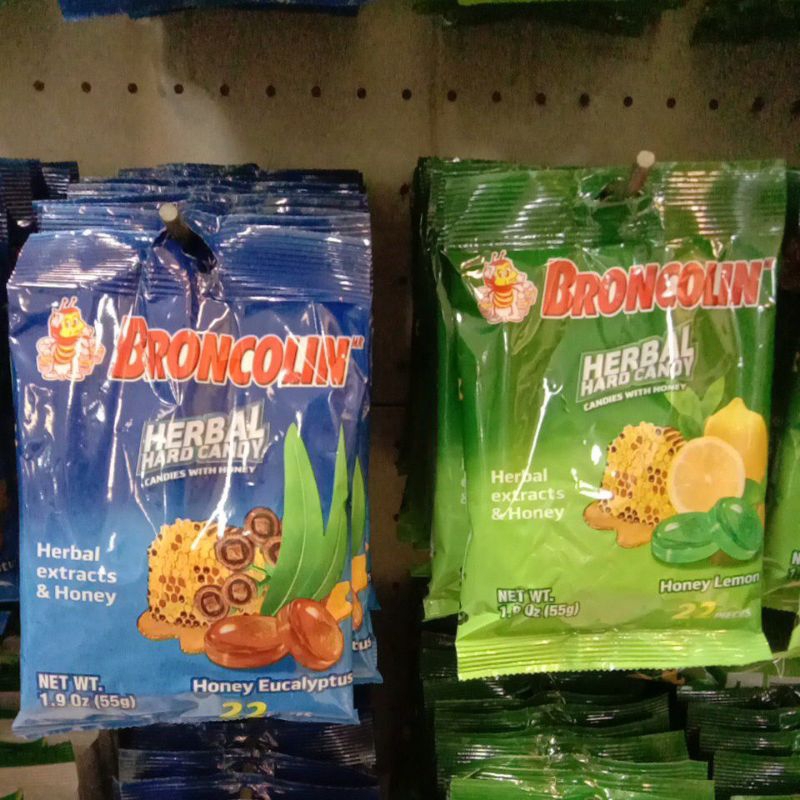 Broncolin Herbal Hard Candy 55g Shopee Philippines