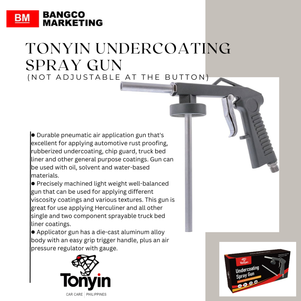 TONYIN UNDERCOATING SPRAY GUN(NOT ADJUSTABLE AT THE BUTTON) Shopee
