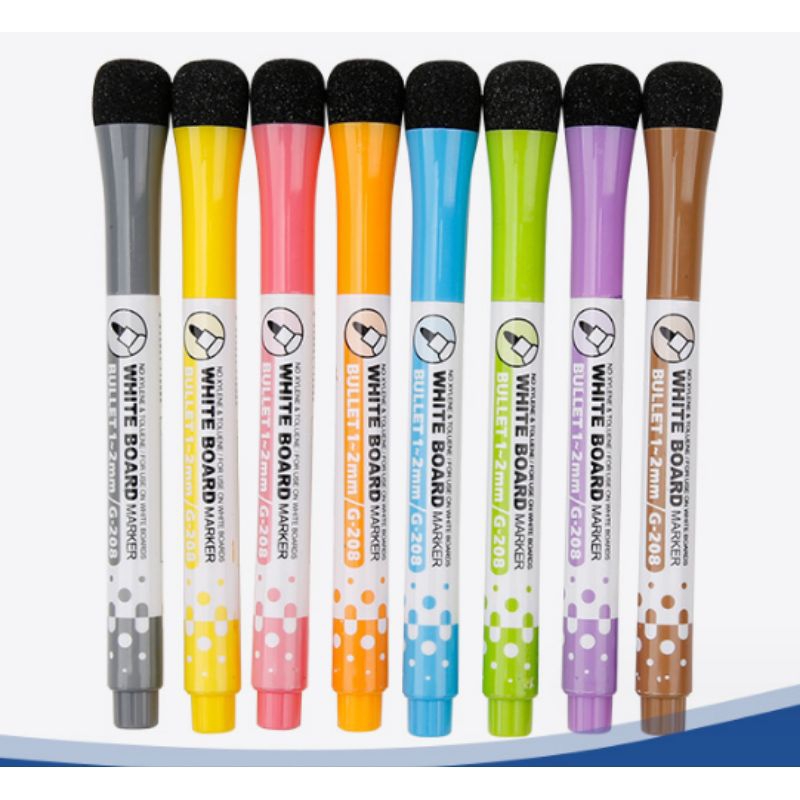 8pcs Whiteboard Marker Dry Erase Marker Shopee Philippines