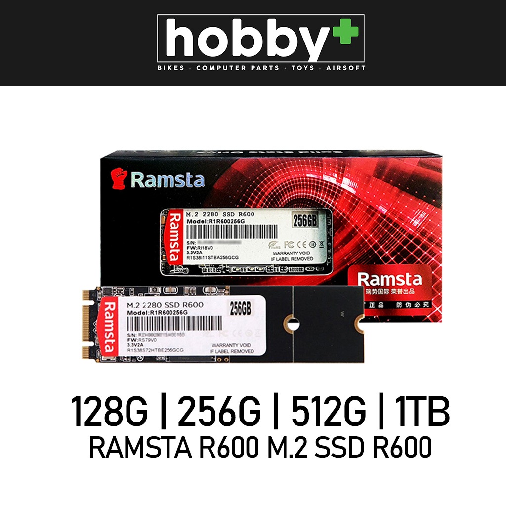 Ramsta R600 M.2 Sata Solid State Drive SSD 128G 256G 512G 1TB Shopee