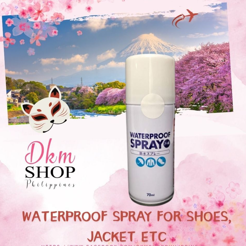 WATERPROOF SPRAY FOR SHOES, JACKET ETC