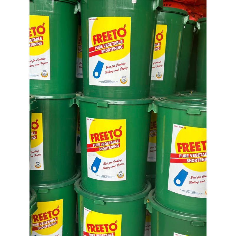 Freeto “Lard” 40Kg (Pure Vegetable Shortening) Shopee Philippines