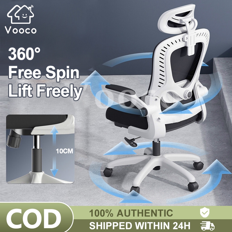 Vooco Office Chair soft Ergonomics Chair Mesh Computer Chair Gaming