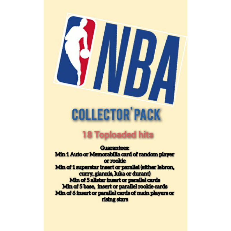 Nba cards repacks Collector's pack (18 toploaded hits) guaranteed