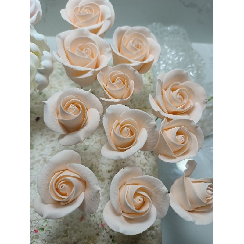 small rose edible cake topper | Shopee Philippines